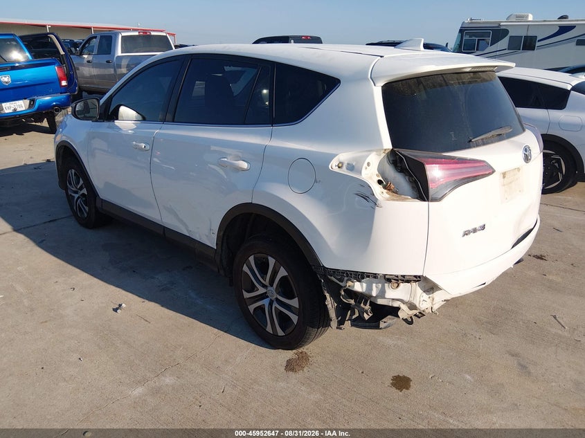Vin: jtmzfrev5jj185267, lot: 46451861, toyota rav4 le 20183