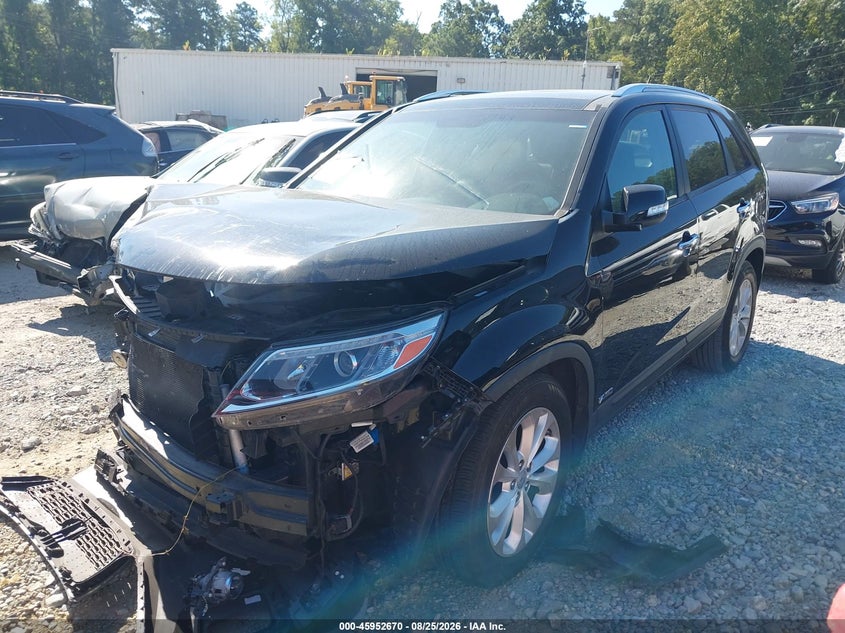 2014 Kia Sorento, Front End, IAAI, VIN 5XYKUDA7XEG433679 — photo 2