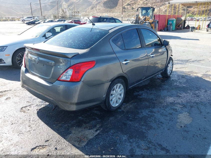 2017 NISSAN VERSA SEDAN 1.6L I-4 DOHC, VVT, 109HP