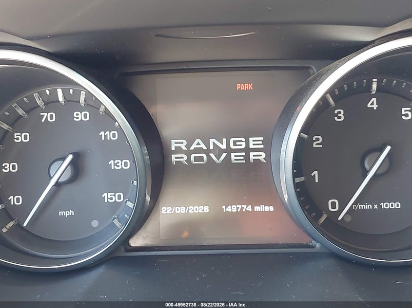 2013 LAND ROVER RANGE ROVER EVOQUE auction photo 7