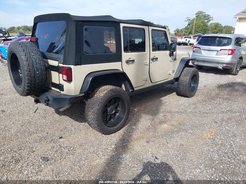 Vin: 1c4hjwfg4hl628516, lot: 46451962, jeep wrangler unlimited rubicon 4x4 20174