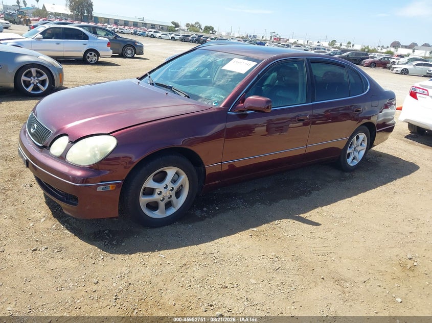 LEXUS GS 300 2001 VIN JT8BD69S510144700