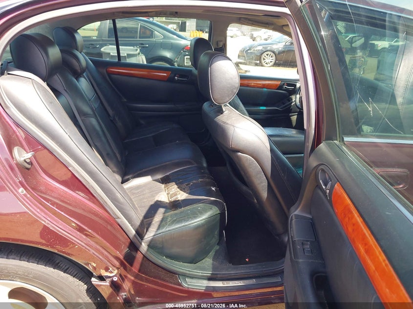 LEXUS GS 300 2001 VIN JT8BD69S510144700