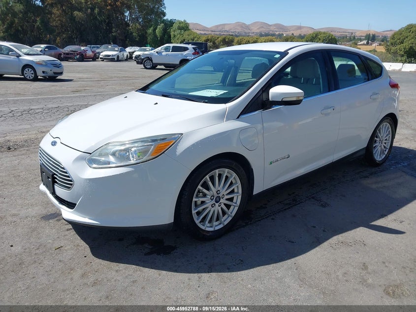 Vin: 1fadp3r40jl296132, lot: 46452002, ford focus electric 20182