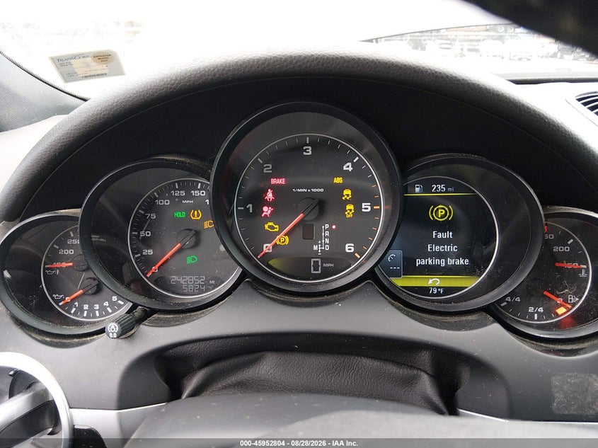 PORSCHE CAYENNE 2014 VIN WP1AF2A28ELA32410