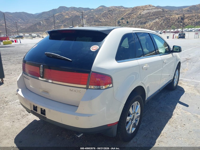 2007 LINCOLN MKX auction photo 4