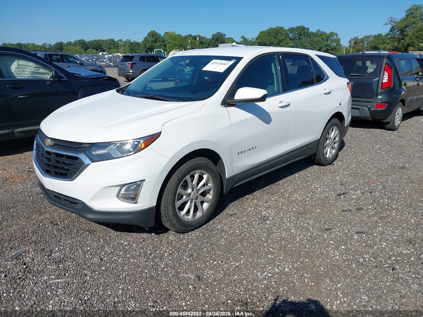 2018 Chevrolet Equinox, Удар сзади, IAAI, VIN 3GNAXJEV0JL181185 — фото 2