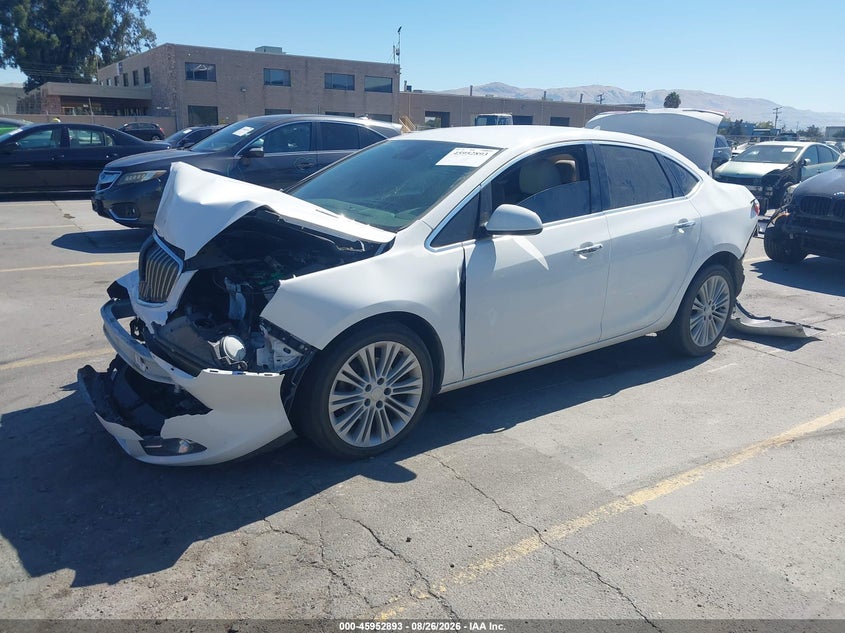 2013 Buick Verano, Front End, IAAI, VIN 1G4PR5SK6D4175282 — photo 2