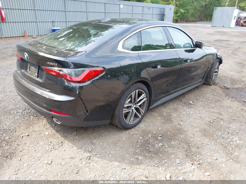 2026 BMW 4ER HATCHBACK 2.0L I-4 DI, DOHC, VVT, TURBO, PREMIUM , 255HP
