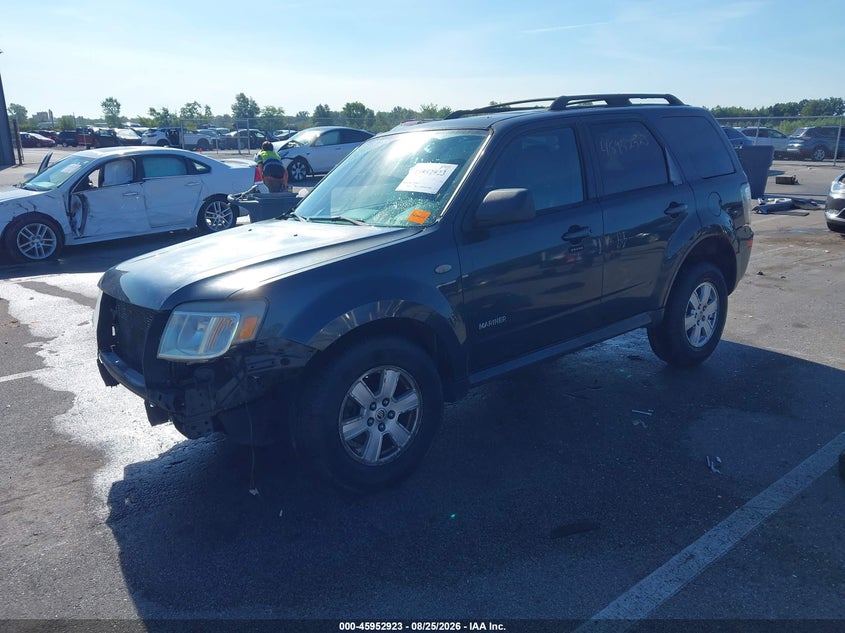 2008 Mercury Mariner, Front End, IAAI, VIN 4M2CU91138KJ02710 — photo 2