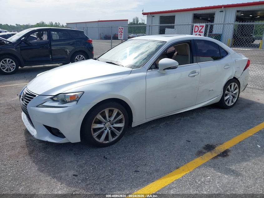 LEXUS IS 200T 2016 VIN JTHBA1D26G5004069