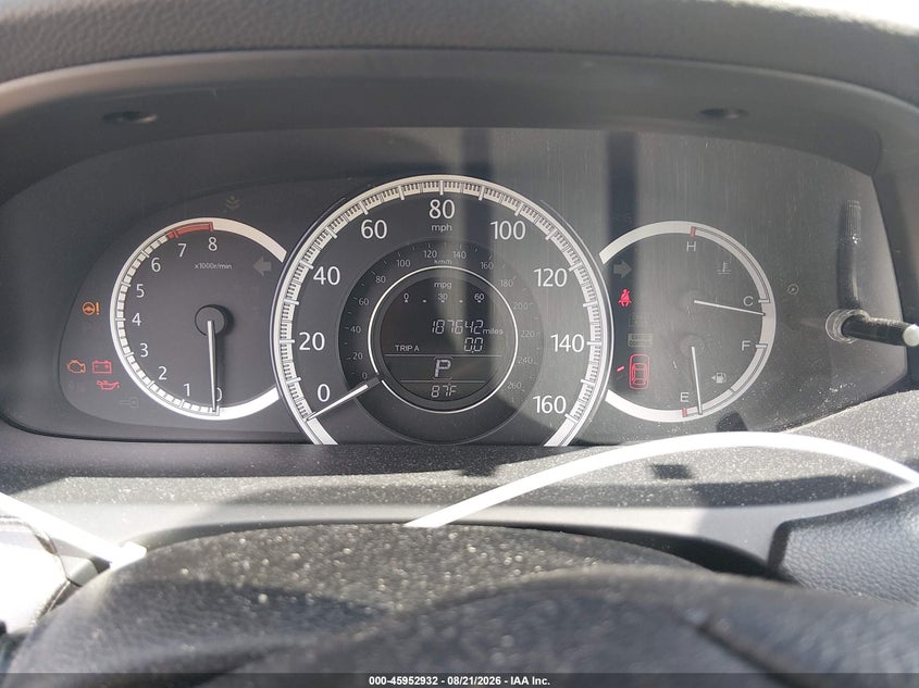 2014 HONDA ACCORD SEDAN 2.4L I-4 DI, DOHC, VVT, 185HP