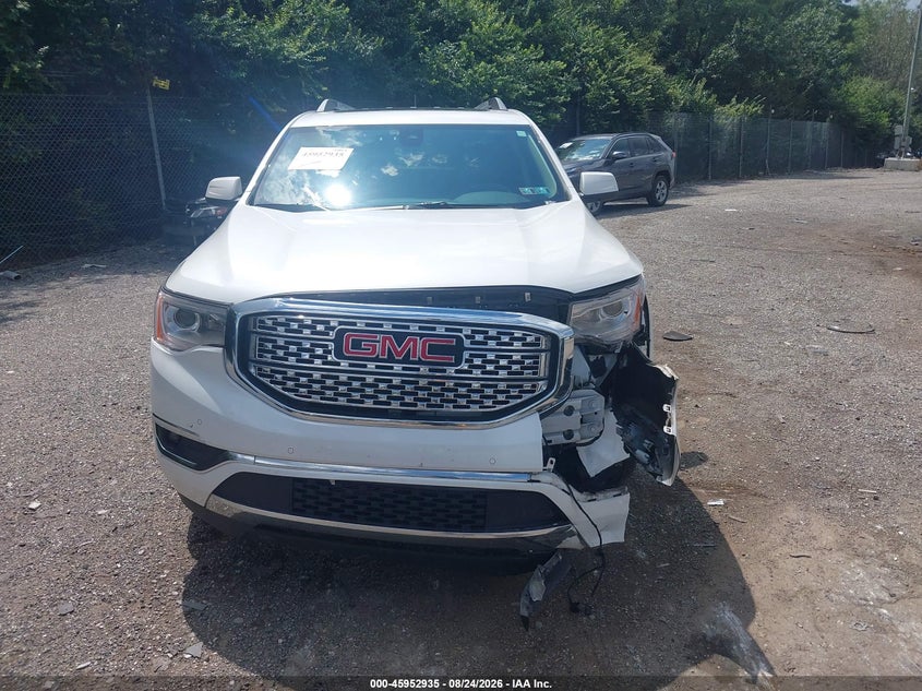 GMC ACADIA 2019 VIN 1GKKNXLS2KZ289529