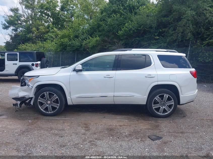 GMC ACADIA 2019 VIN 1GKKNXLS2KZ289529