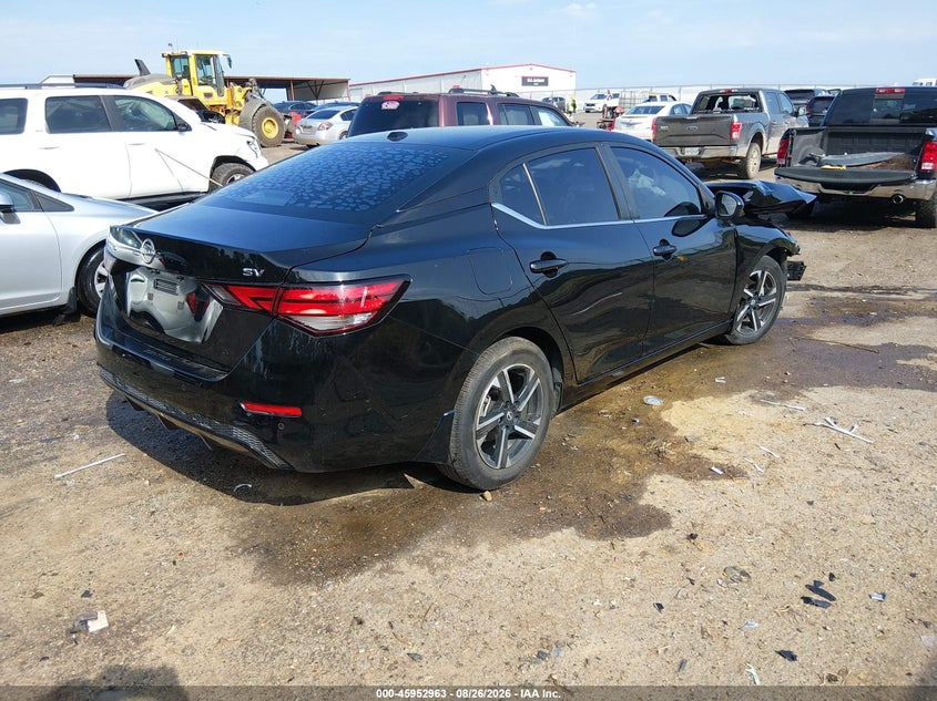 Vin: 3n1ab8cv6ry328548, lot: 46452177, nissan sentra sv xtronic cvt 20244