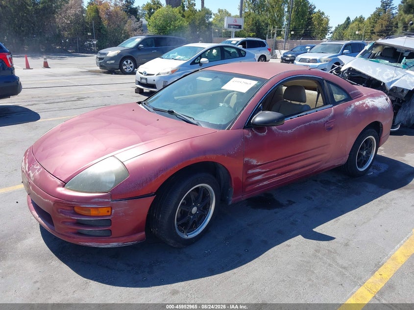 2001 MITSUBISHI ECLIPSE COUPE 2.4L I-4 REGULAR , 147HP