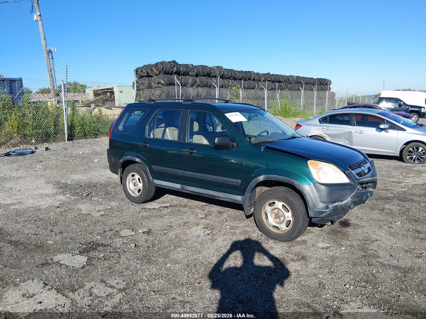 2004 HONDA CR-V SPORT UTILITY VEHICLE 2.4L I-4 DOHC, VVT, 160HP