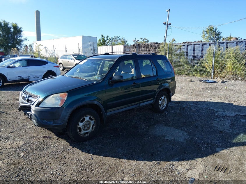 2004 HONDA CR-V SPORT UTILITY VEHICLE 2.4L I-4 DOHC, VVT, 160HP