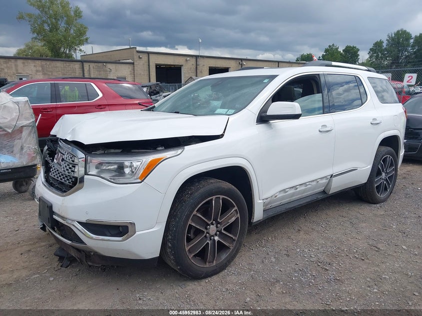 2019 GMC Acadia, Front End, IAAI, VIN 1GKKNXLS6KZ249549 — photo 2