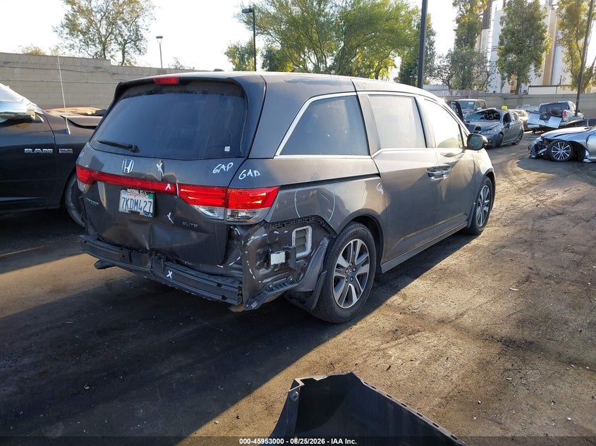 HONDA ODYSSEY 2015 VIN 5FNRL5H99FB066443