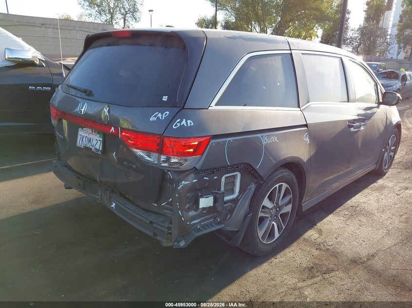 HONDA ODYSSEY 2015 VIN 5FNRL5H99FB066443