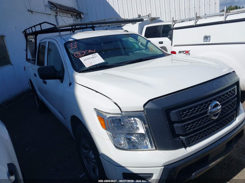 Vin: 1n6aa1ec0mn523695, lot: 46452241, nissan titan s 4x4 20211