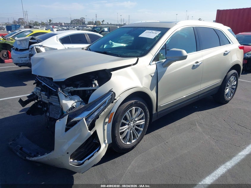 2017 Cadillac XT5, Удар спереду, IAAI, VIN 1GYKNDRS4HZ169574 — фото 2