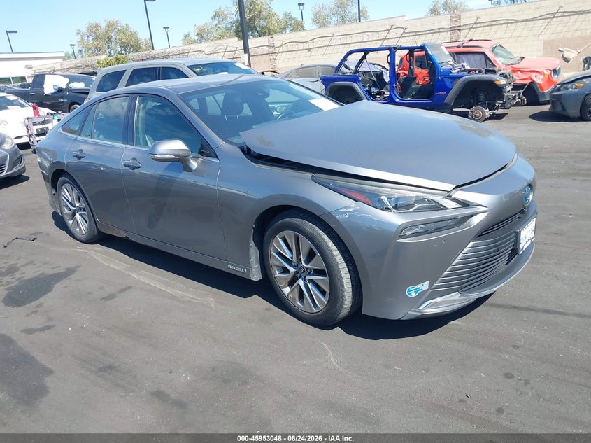 2021 Toyota Mirai Xle, Left Front, IAAI, VIN JTDAAAAA7MA003542