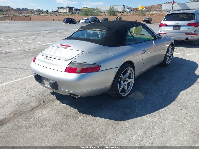 PORSCHE 911 2001 VIN WP0CA29951S651394