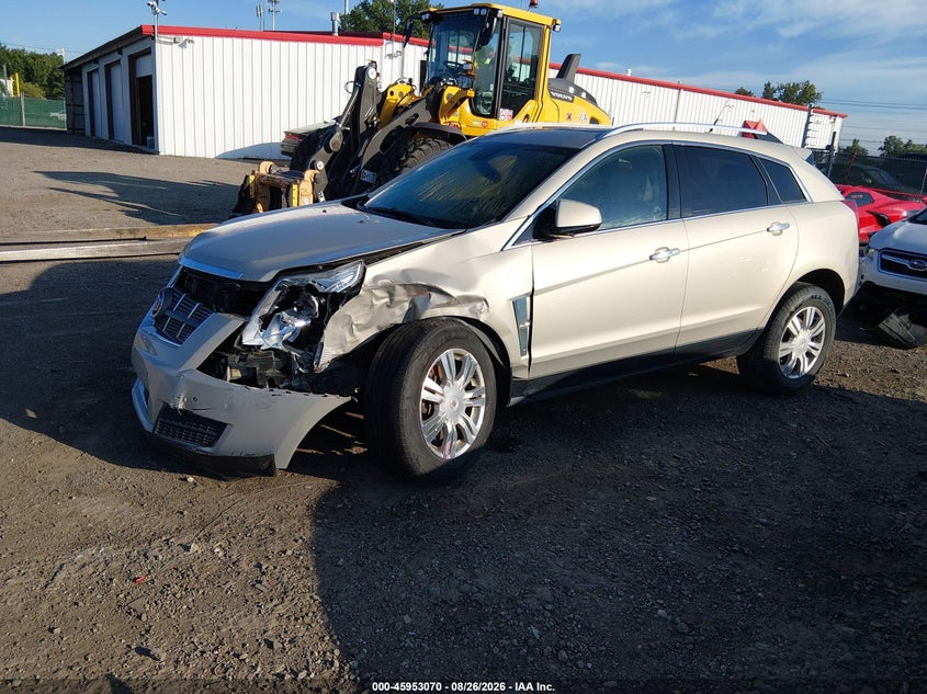 2012 Cadillac SRX, Удар спереди, IAAI, VIN 3GYFNAE32CS567810 — фото 2