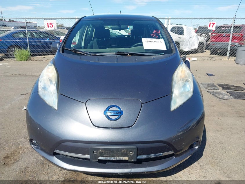 NISSAN LEAF 2013 VIN 1N4AZ0CP6DC408631