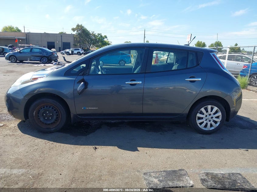NISSAN LEAF 2013 VIN 1N4AZ0CP6DC408631