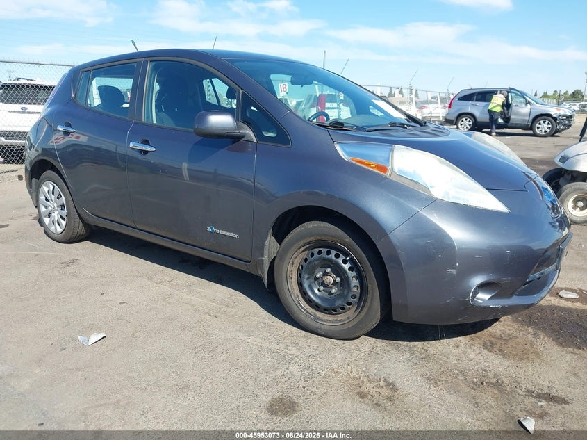 2013 NISSAN LEAF auction photo 1