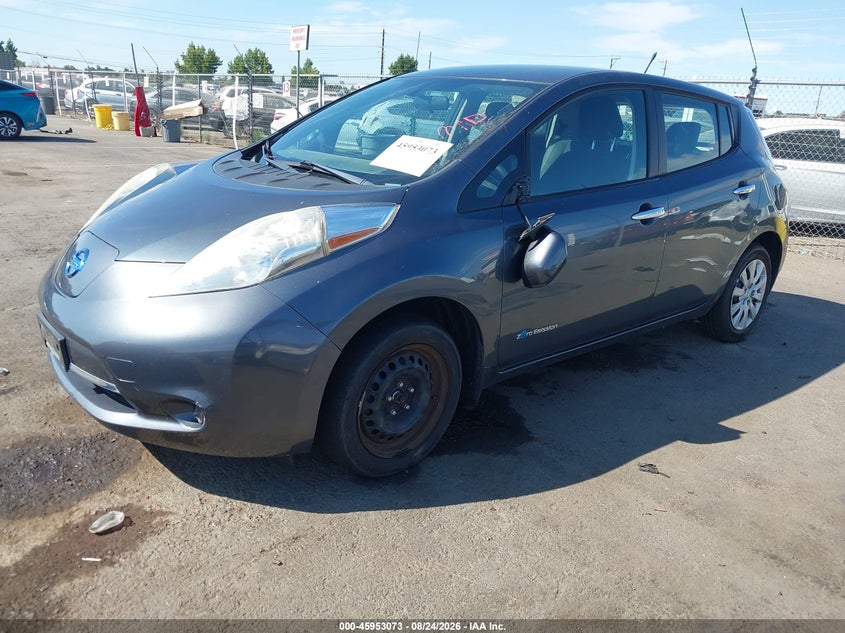 2013 NISSAN LEAF auction photo 2