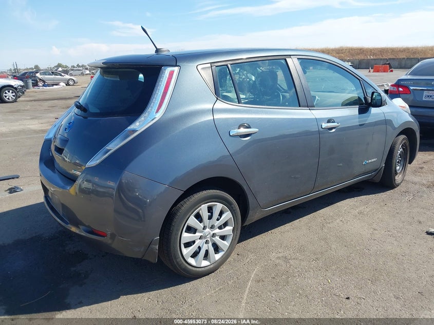 2013 NISSAN LEAF auction photo 4