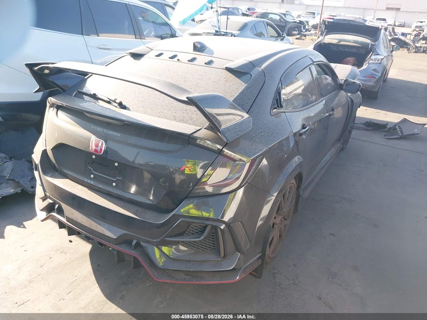 Vin: shhfk8g70mu201392, lot: 46452289, honda civic type r touring 20214