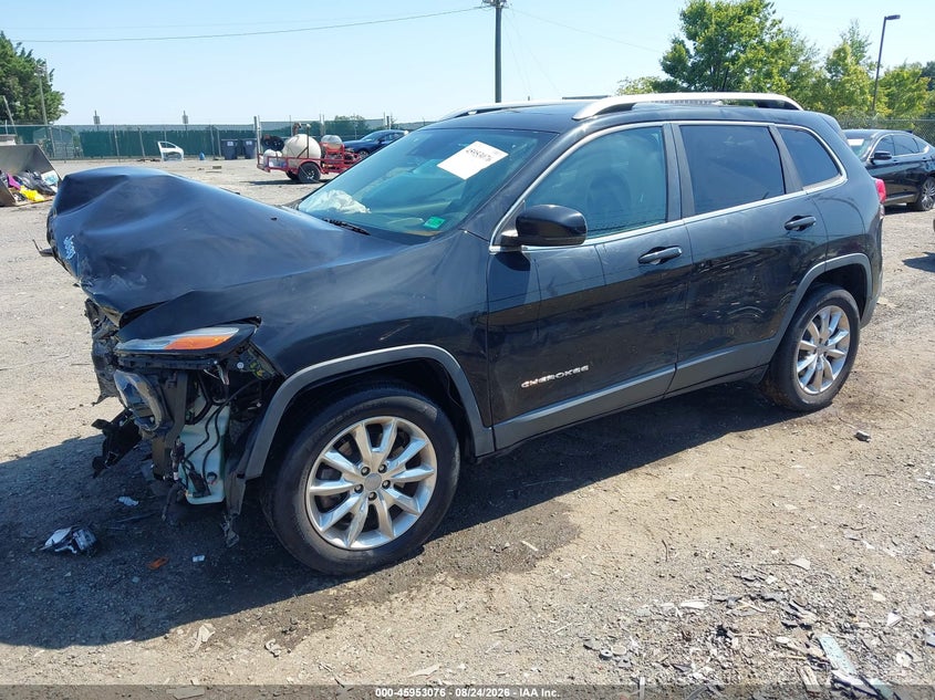 2017 Jeep Cherokee, Front End, IAAI, VIN 1C4PJMDS9HW532175 — photo 2