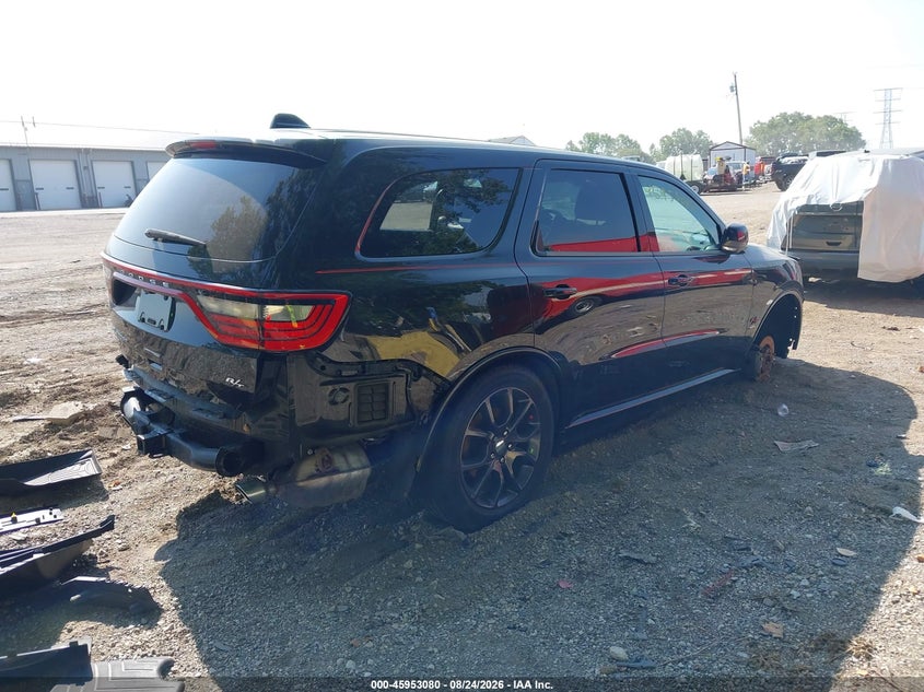 Vin: 1c4sdjct2fc232910, lot: 46452294, dodge durango r/t 20154
