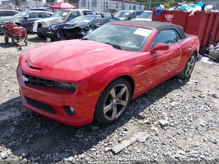 2012 Chevrolet Camaro, Механіка, IAAI, VIN 2G1FJ3DJ3C9108059 — фото 2