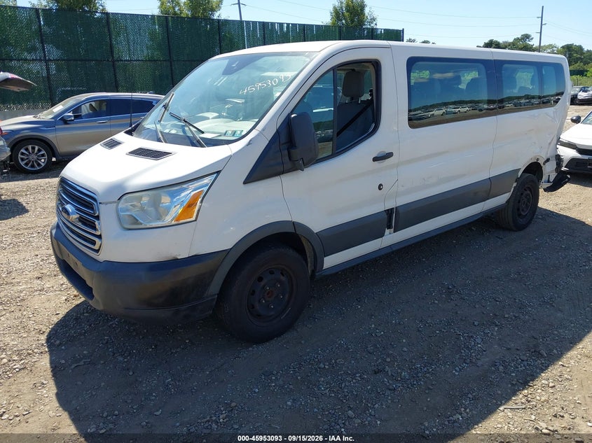 Vin: 1fbzx2ym4gka41059, lot: 46452308, ford transit-350 xlt 20162