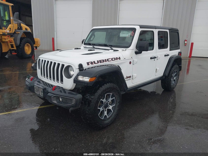 Vin: 1c4hjxfg9lw125366, lot: 46452365, jeep wrangler unlimited rubicon 4x4 20202