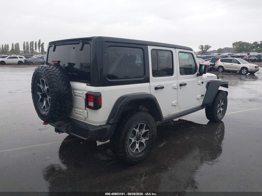 Vin: 1c4hjxfg9lw125366, lot: 46452365, jeep wrangler unlimited rubicon 4x4 20204