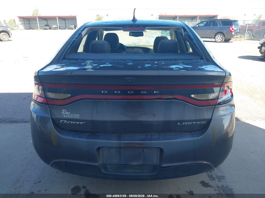 DODGE DART 2015 VIN 1C3CDFCB1FD422690