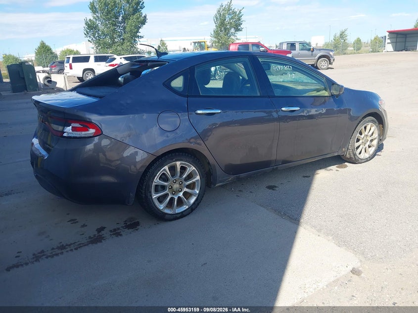 Vin: 1c3cdfcb1fd422690, lot: 46452373, dodge dart limited 20154