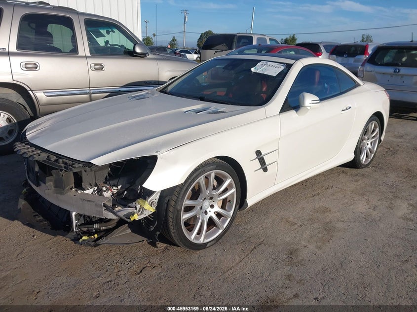 2013 MERCEDES-BENZ SL 550 auction photo 2
