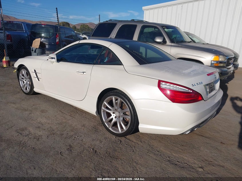 2013 MERCEDES-BENZ SL 550 auction photo 3