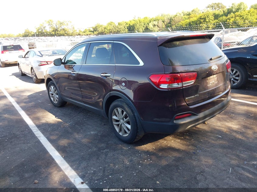 2016 KIA SORENTO auction photo 3