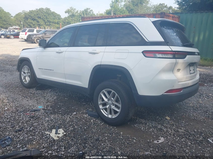 Vin: 1c4rjgag4sc355277, lot: 46452404, jeep grand cherokee laredo x 4x2 20253
