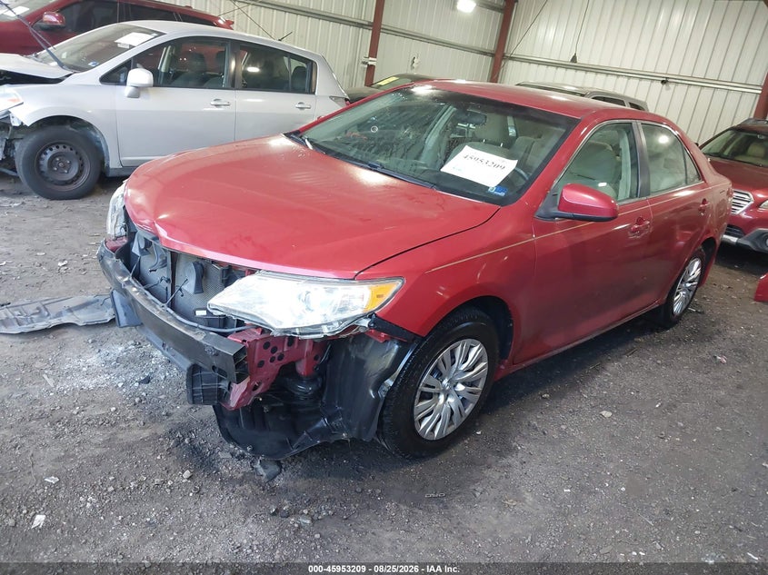 2013 Toyota Camry, Front End, IAAI, VIN 4T4BF1FKXDR286476 — photo 2