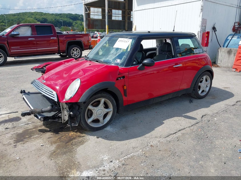 MINI COOPER 2004 VIN WMWRC33454TJ59578